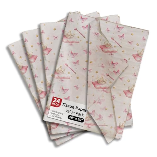 Papier cadeau princesse en soie pour réussir l'emballage des pochettes surprises