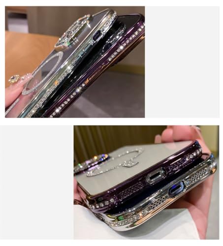 Étui transparent de lentille de strass iPhone 14 Pro Max ENILSA - 3