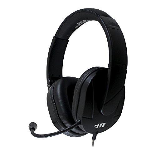 HamiltonBuhl MACH-2 Multimedia Stereo Headset - Over-Ear with Steel Reinforced Gooseneck Mic