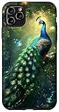 Colorful Peacock Feather Animal Lover Bird JM