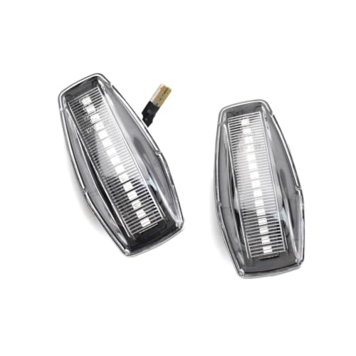 Intermitente lateral dinámico plateado para Hyundai Terracan 2001-2006 y Coupe