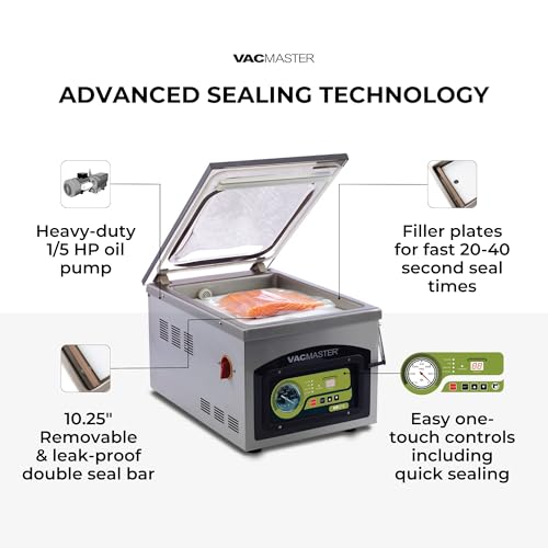 inside the sealing area of the VacMaster VP215