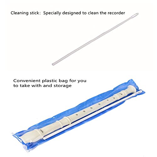 Gravadores Soprano de 8 Furos, Instrumento de Gravação Descant para Crianças, Flauta para Estudantes