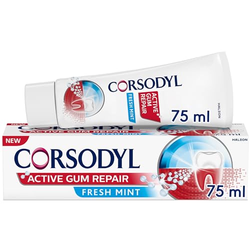 Corsodyl Active Gum Repair Toothpaste, 75ml