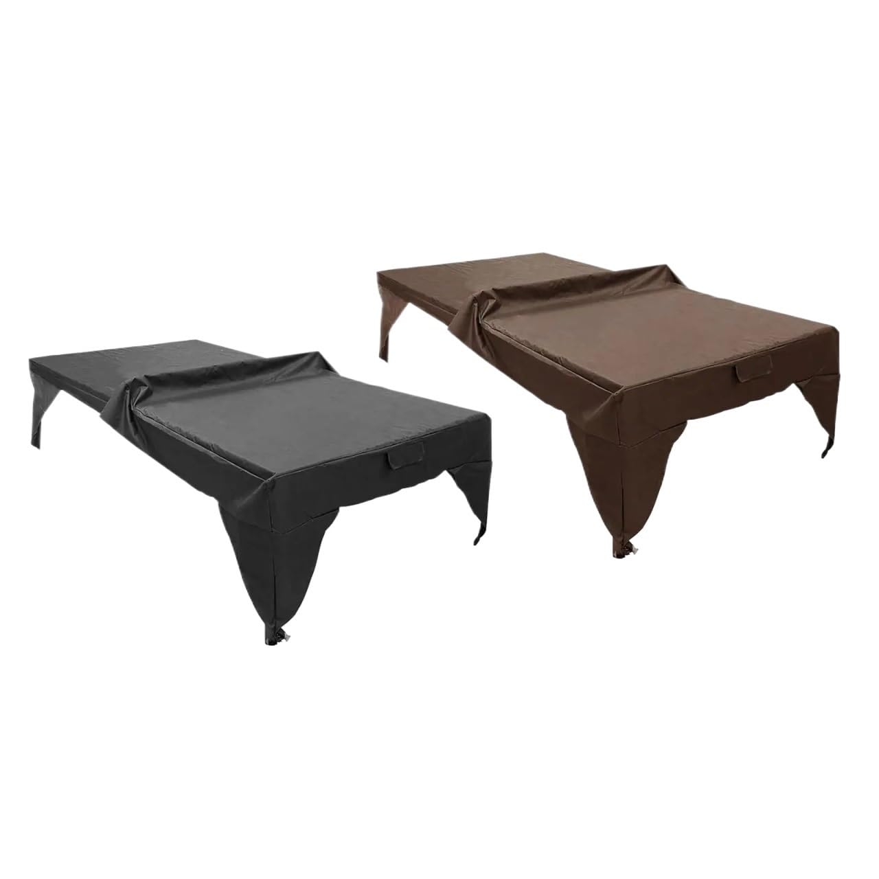 Mantel para mesa de tenis de mesa exterior con protector contra el polvo 8