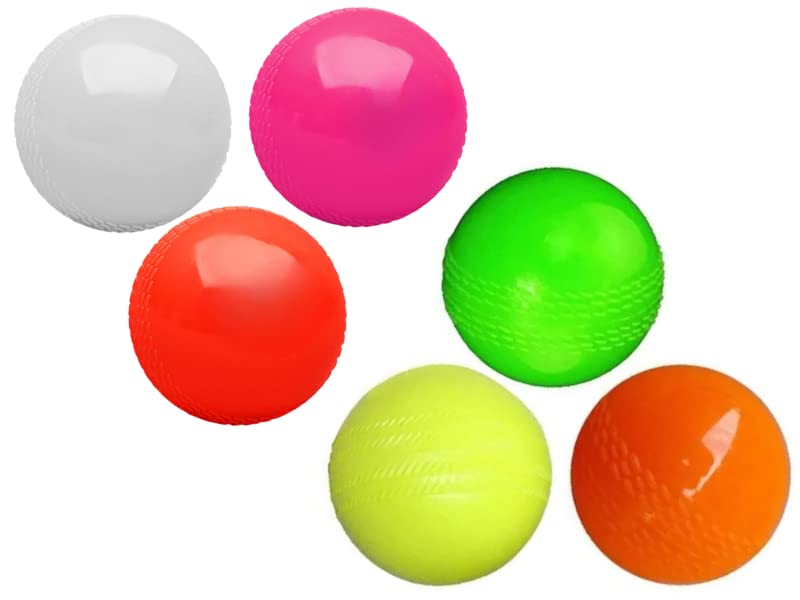 Pro Game Soft Rubber Wind Balls Multicolor for All Types of Surface Best for Cricket Practice, Training for All Age Group (6) (B0C55L5RB4) Amazon Price History, Amazon Price Tracker