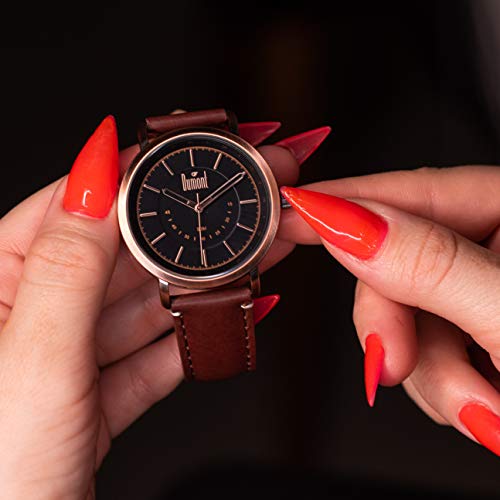 Relógio Feminino Dumont Analógico Couro DU2036MFR/4P