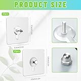 Zoom IMG-1 30 pcs ganci adesivi per Zoom IMG-1 30 pcs ganci adesivi per