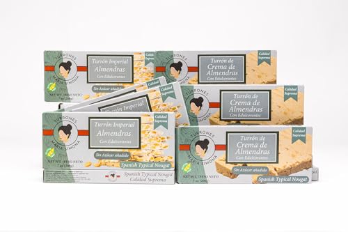 Maria Simona - Pack Turron Mix sin Azúcares – Sin Gluten