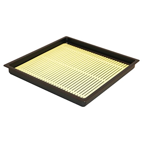 Plato cuadrado de Soba Tubo flotador para piscina con alfombrilla de plástico