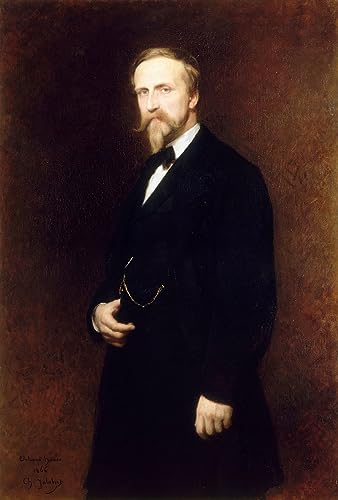 Portrait d'Henri d'Orléans Duc d'Aumale par Jalabert, affiche toile 58x90 cm sans cadre