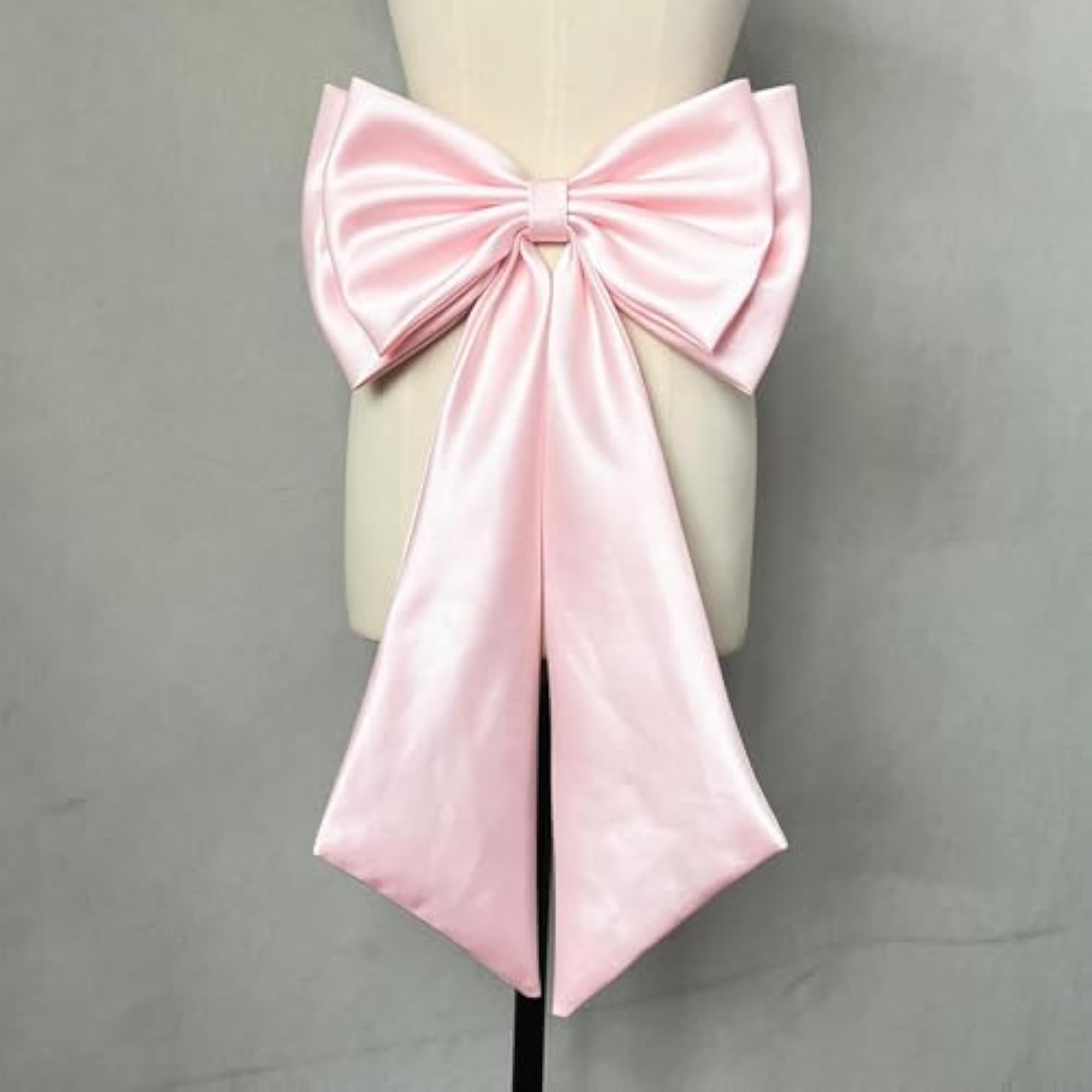 Detachable Satin Bowknot for Weddings & Parties, Pink