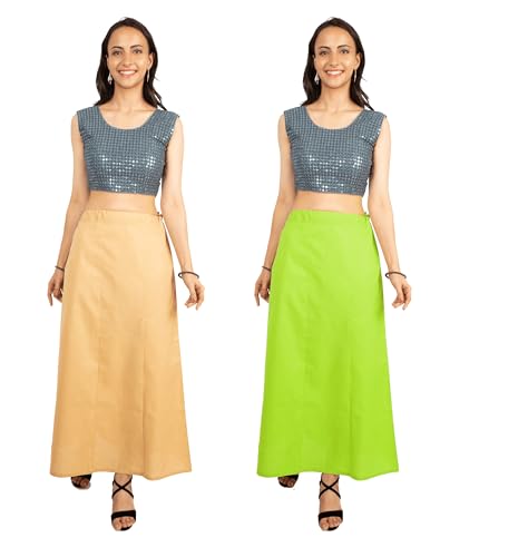 Image of Plus Size Cotton Petticoat for Women Combo (Size S to 6XL)