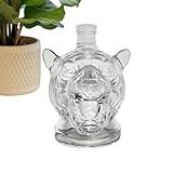 Sculpture majestueuse de tigre : enrichissez votre collection avec cette carafe à whisky d'inspiration tigre qui montre l'énergie sauvage brute, l'artisanat magistral et les détails vifs et attire sans effort l'attention.