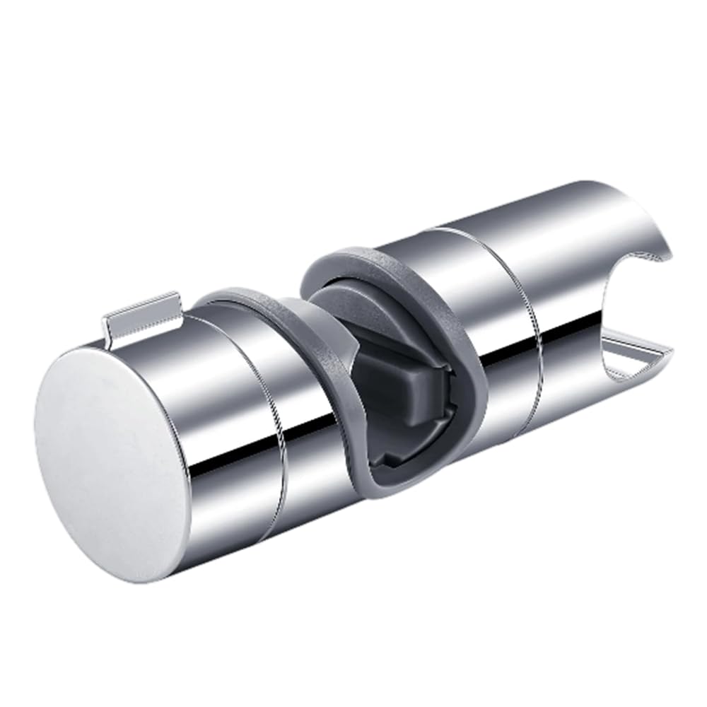Armo® Adjustable Shower Head Holder, 20 to 25MM Universal Bracket Rail Slider with 360 Degree Rotation, Detachable Mounting Replacement Part