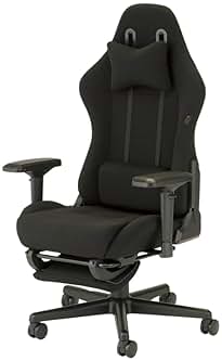 Amazon.co.jp: オットマン付きゲーミングチェア