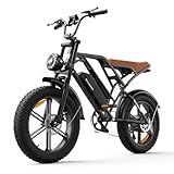 【Unmatched Ride Range】- Imagine weekend adventures without power worries with our e bike. The 48V 13Ah removable offer 50 miles in throttle mode and 75 miles in PAS mode. Commute, explore, or tackle trails effortlessly. Removable batteries ensure fle...
