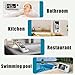 Waterproof Phone Case with Built-in Speaker,480 Rotation Wall Phone Mount Stand,Screen Touch Shower Phones Case Mount Speakers with Suction Cup,Cover Mounts Stand Wireless Bluetooth