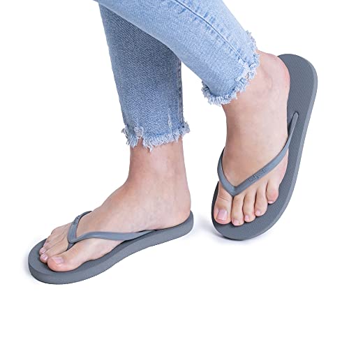 Image of Feelgoodz Women's Slimz Core Natural Rubber Flip Flops