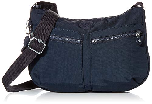 Kipling Bolsa tiracolo feminina Izellah, Azul Bleu 2, 12.25" L X 9.25" H X 5" D