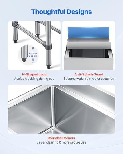 Image of VEVOR Commercial Ice Bin Stainless Steel Ice Chest with Sliding Lid, 24H Long-Lasting Insulation, Cooler Cart Cocktail Unit for Bar Restaurant Pub, NSF, 24 Inch