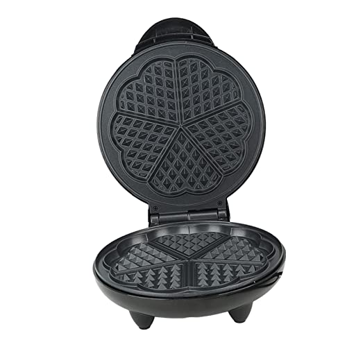 Máquina de Waffle ABS, Máquina de Waffle Antiaderente de Aquecimento Rápido de 1200 W para Casa (Plu