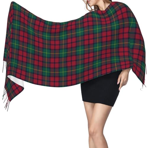 Clan Mckerrell Tartan Imitation Cashmere Tassel Scarf Winter Scarf Autumn Softest Classic Warm3