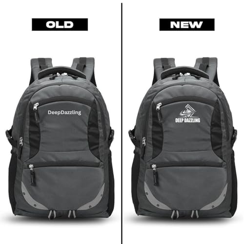 Image of 35L Large Laptop Backpack For Men & Women with Bottle Pocket | Padded Shoulder Straps, Multi Compartments | Travel,Office School & College Bag |Backpack,Heavy-Duty Zippers.