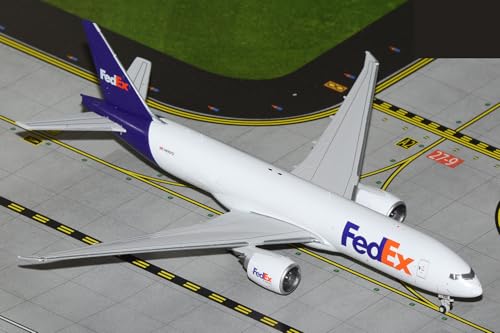 GeminiJets Fed Ex Boeing 777F escala 1:400 miniatura 1