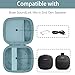 for Bose New SoundLink Micro 2nd Gen Portable Bluetooth Speaker Hard Protective Case, Portable Travel Case with Carabiner (Blue) - co2CREA