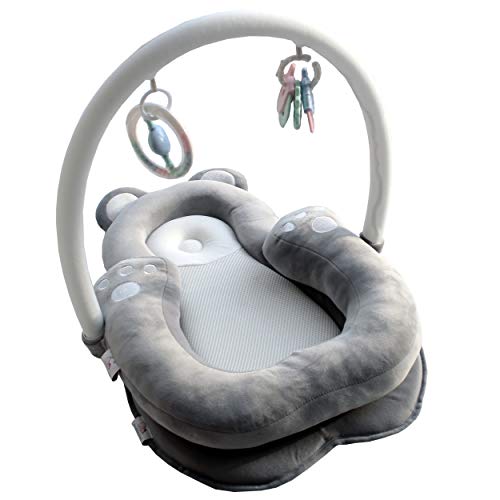 Newborn Lounger Baby Nest Toddler Bed Mattress,Gift for Boy & Girl - Cute Bear Design Baby Stuff for Prevent Infant Flat Head Support Pillow | Baby Registry Search | Newborn Essentials Must Haves Newborn Lounger Baby Nest Toddler Bed Mattress,Gift for Boy & Girl - Cute Bear Design Baby Stuff for Prevent Infant Flat Head Support Pillow | Baby Registry Search | Newborn Essentials Must Haves