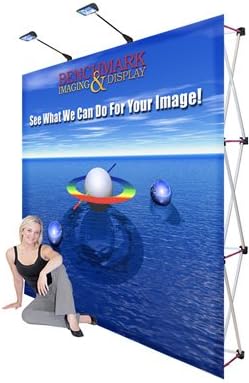 DSM TM 2 X 150w Halogen Spot Light for Trade Show Pop up Booth Podium Super Bright Tension CE Approved