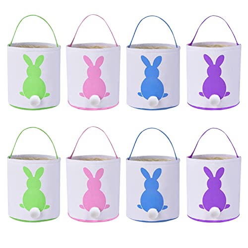 8 Pack Bunny Rabbit Ear Easter Baskets