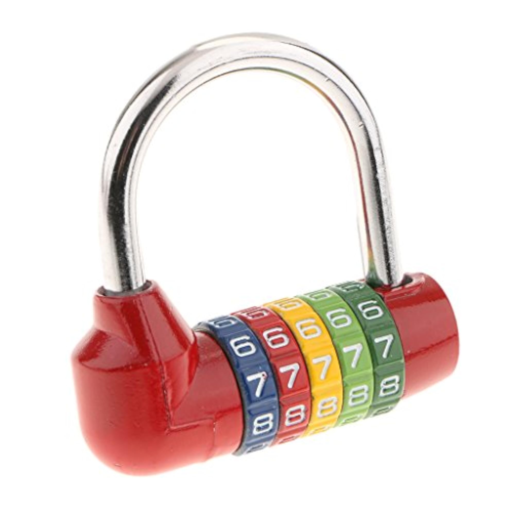 5-Digit Security Combination Lock, Travel Padlock