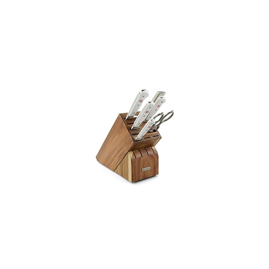 Wusthof-Classic-White-Seven-Piece-Knife-Block-Set Wusthof Classic White Seven Piece Knife Block Set