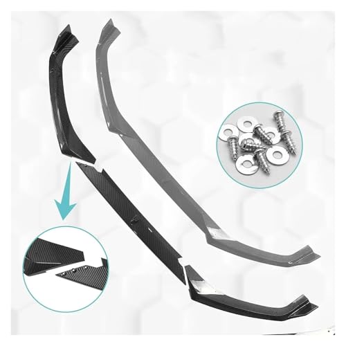 Becquets Avant Kia EV6 2022-2024 kit lame carbone ABS