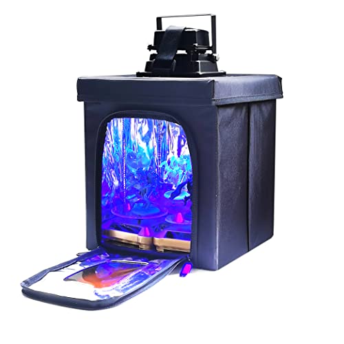 3D Printer Resin Curing Station DIY Curing Enclosure with UV Light UV Lamp Solar Turntable for 405nm UV Resin SLA DLP LCD 3D Printer Solidify Model