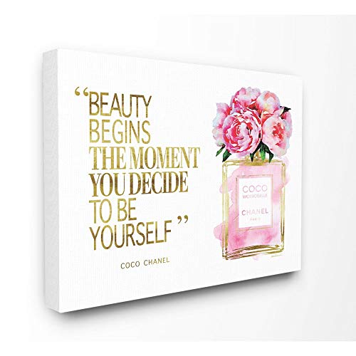 Stupell Industries Fashioner Perfume Gold Pink Watercolor Inspirational Word, Design by Artist Amanda Greenwood Wall Art, 30 x 40 Stupell Industries Fashioner Perfume Gold Pink Watercolor Inspirational Word, Design by Artist Amanda Greenwood Wall Art, 30 x 40