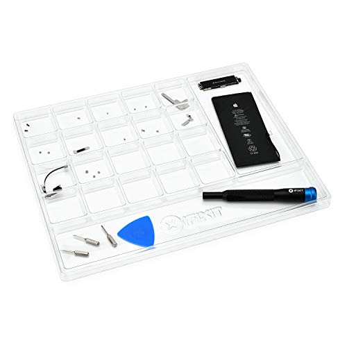iFixit Anti-Static Project Tray - Small Parts and Screws Holder for Organization - Thumbnail 2