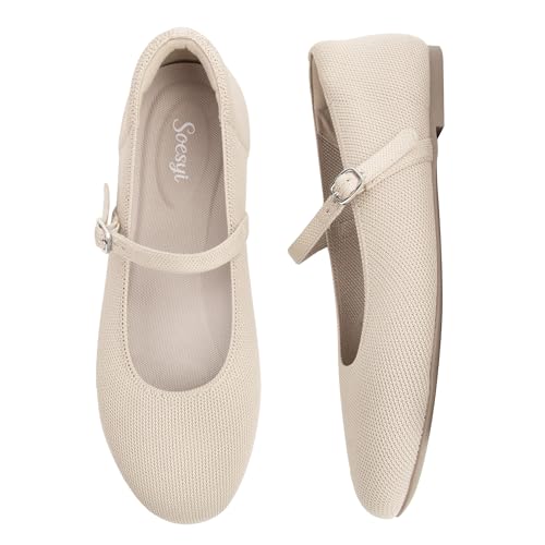 Soesyi Round Toe Ballet Flats