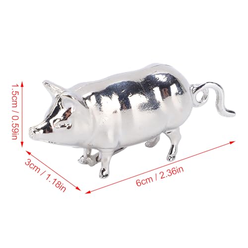 Cinta métrica mini en forma de cerdito YUYTE miniatura 2