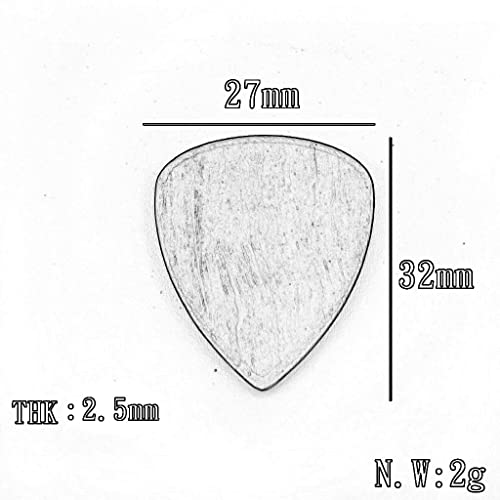 LOVIVER de Guitare En Palissandre En Forme de Coeur Médiators pour Guitare électrique, Acoustique - Les Beatles, Paul McCartney, John Lennon, RIngo Starr, George Harrison LOVIVER de Guitare En Palissandre En Forme de Coeur Médiators pour Guitare électrique, Acoustique – Image 7