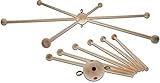 mobile baby holz musik  Mobilestern, Mobilekreuz, 6 armig, Set Ø 40cm