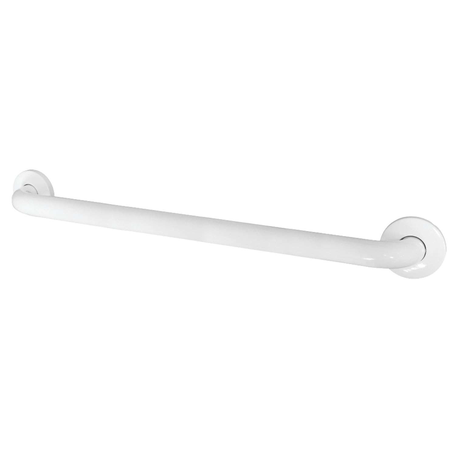 Barre d'appui de baignoire 36" en acier blanc pour salle de bain senior