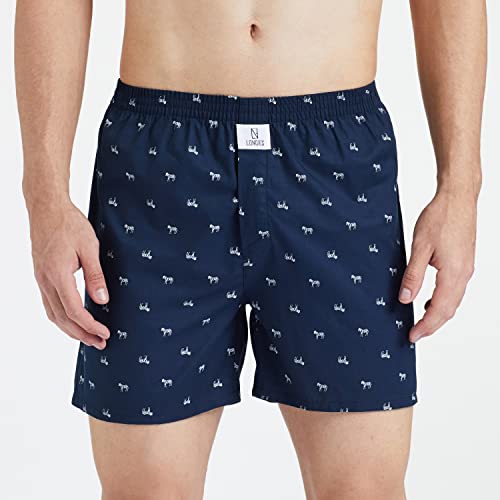 Image of Longies Men's Cotton Boxers (Pack of 1)