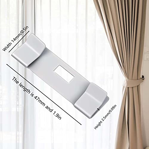 Accencyc 20 Pcs Vertical Blind Repair Vane Savers Metal Vertical Blind Repair Tabs Window Blinds Replacement #TOP1