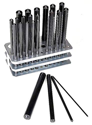 Hhip 8600-0041 28 Piece Transfer Punch Set, 3/32" - 1/2" #TOP3