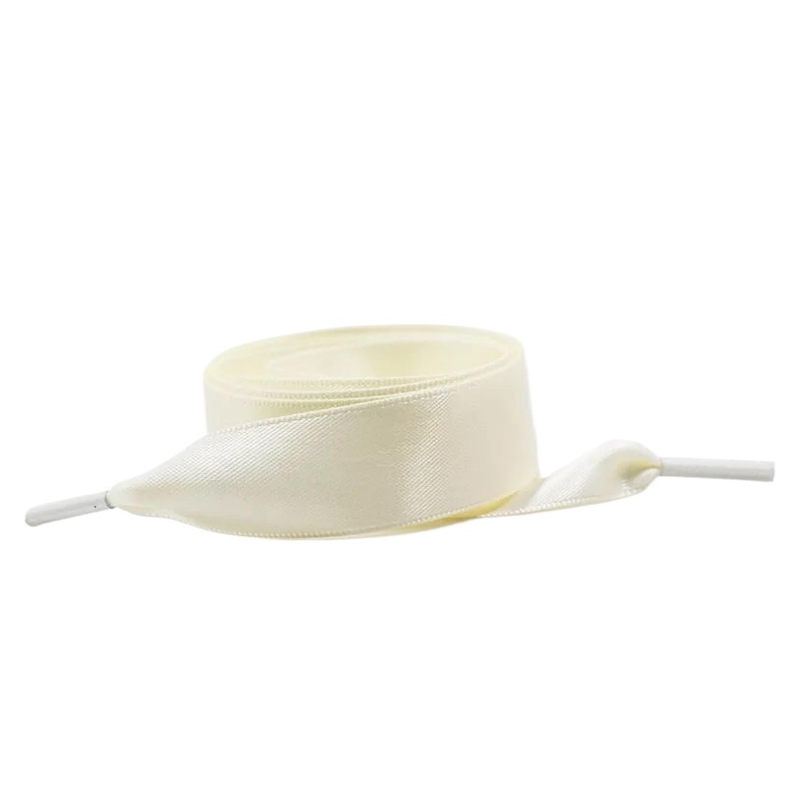 10 pares de cordones satén seda 2 cm ancho, planos, for botas y zapatillas deporte mujer Para Zapatillas Deportivas