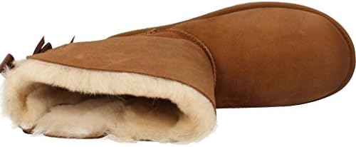 UGG 여성용 미니 베일리 보우 메탈릭 스팟 부츠 — 사진 2