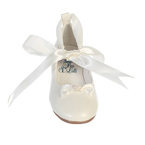 iGirlDress Ballerina Style Flats with Satin Ribbon2